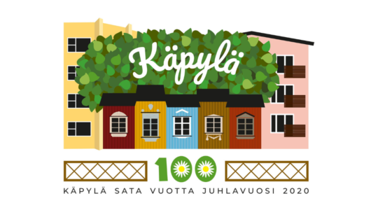 Käpylä 100 vuotta logo